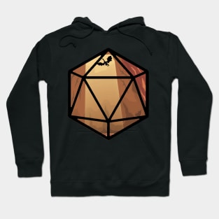 Dragon Cavern D20 Polyhedral Dice Hoodie